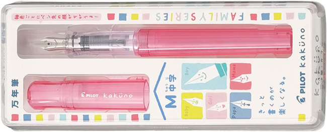 Pilot Kakuno Clear Red